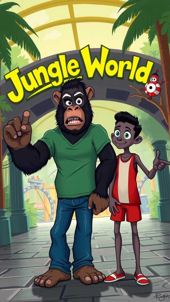 Gorilla Madness at Jungle World!