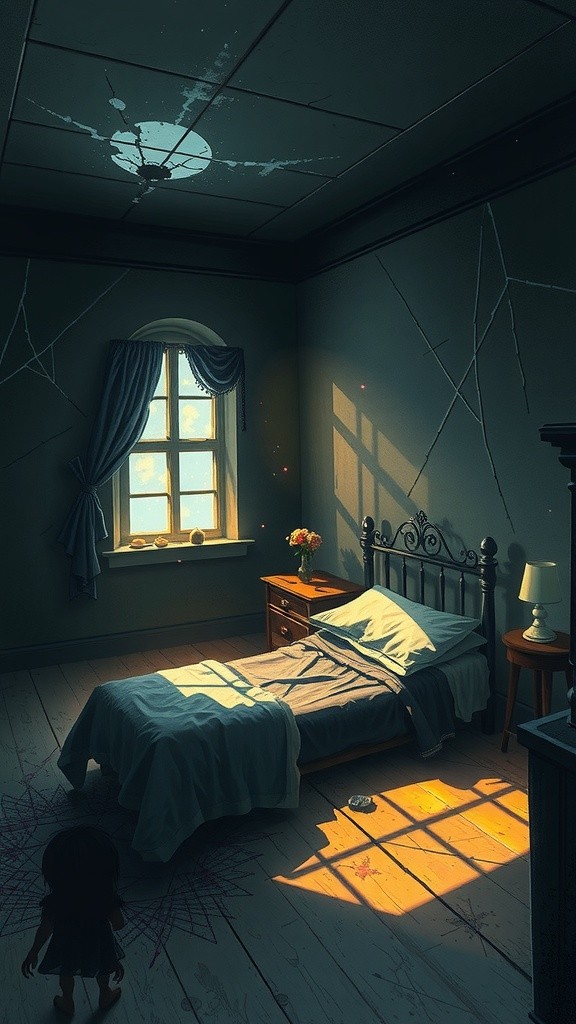 Echoes of a Forgotten Childhood: A Burtonesque Nightmare
