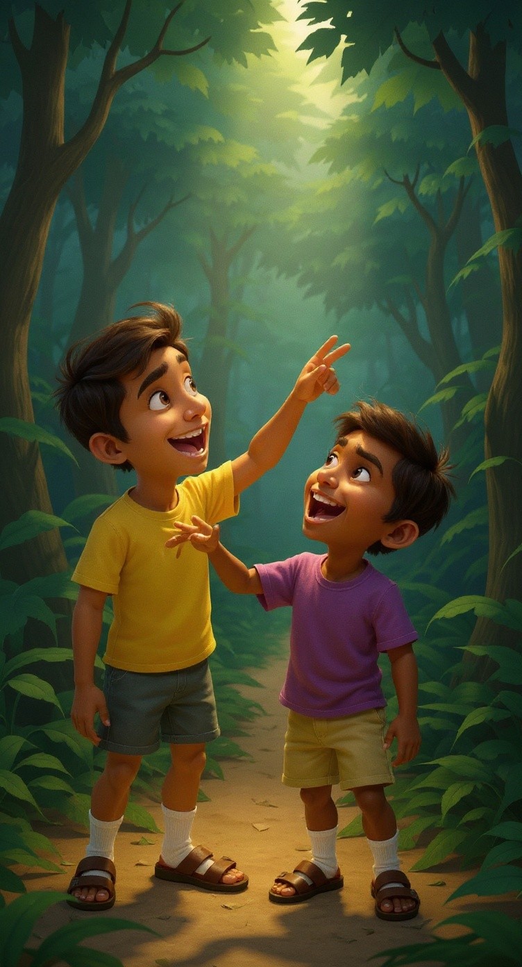 छोटू और जादुई तोता: अच्छे कामों का मज़ा
