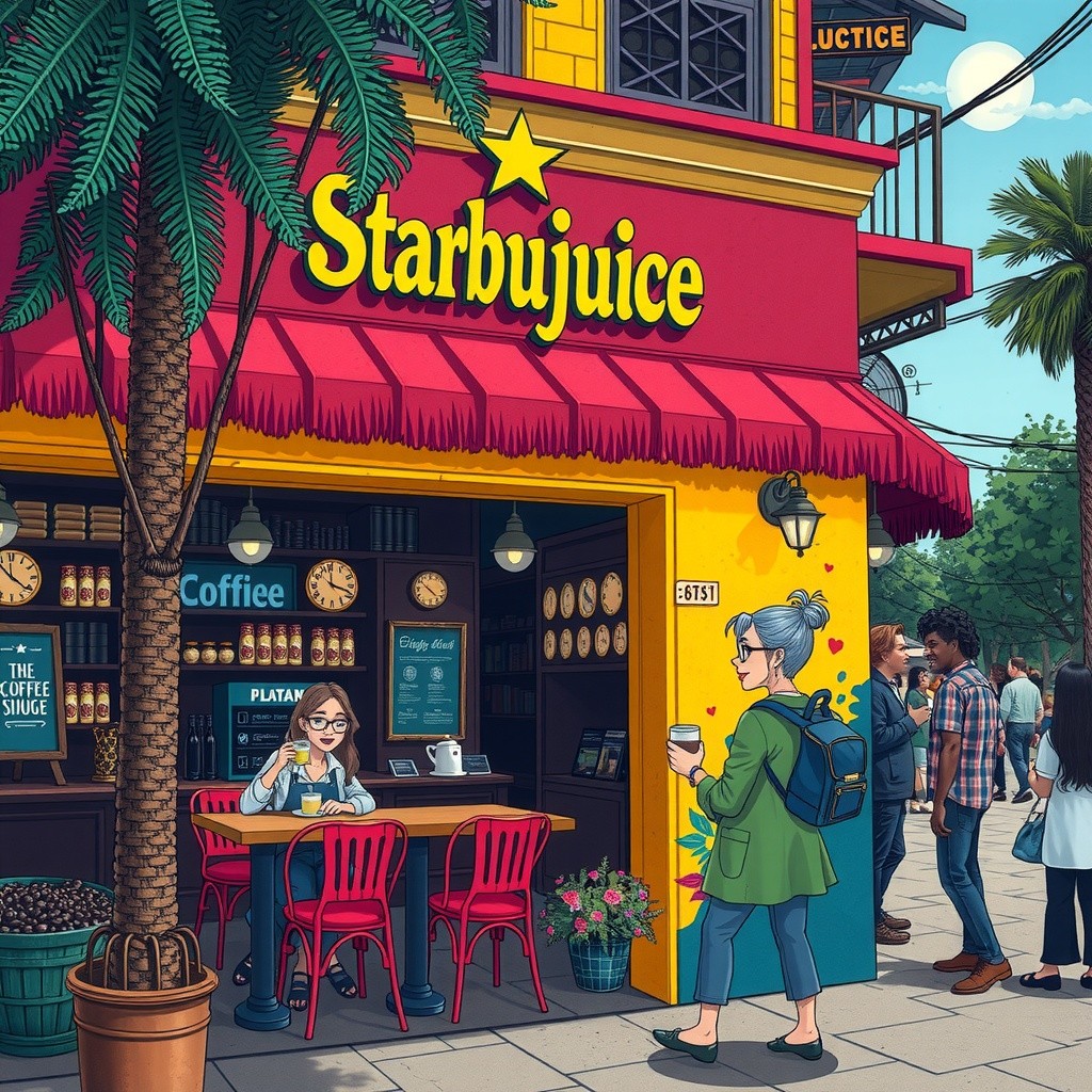 Starbucks but Yuh Know It's Jamaican Vibes!