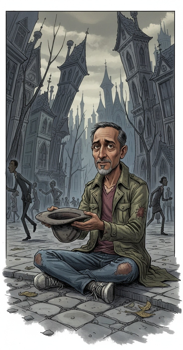 The Beggar with a Bentley: A Shocking Turn of Fate