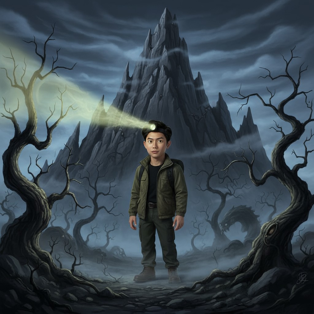 Siluet di Kabut
