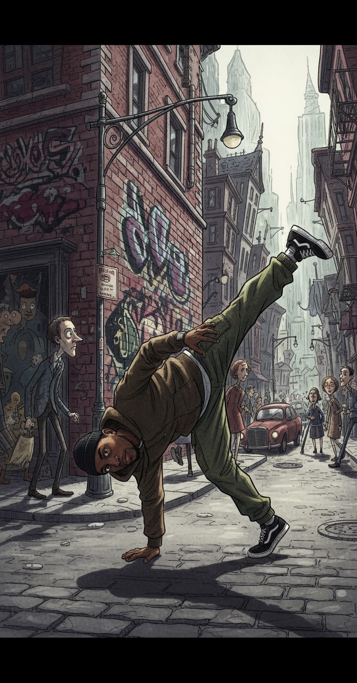Breakdancer Wins Big Competition and Supports Family and Friends