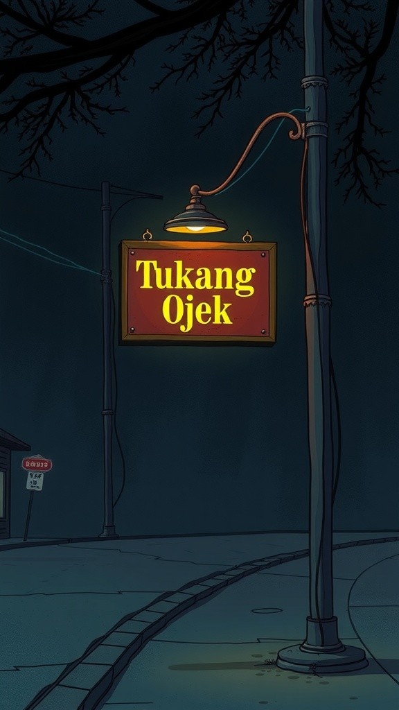 Ojek Malam dari Alam Lain