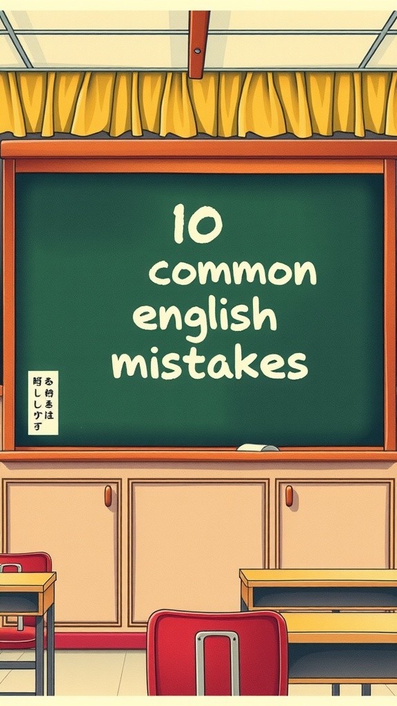 10 Kesalahan Umum Bahasa Inggris dan Cara Memperbaikinya