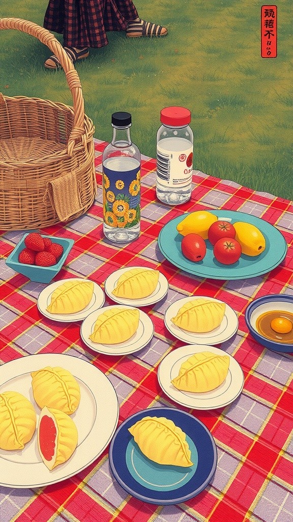 A Picnic Adventure with Bao: Building a Fort in the Forest