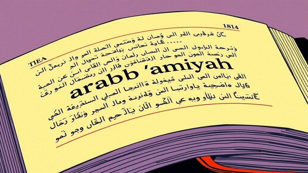 Pengenalan Bahasa Arab 'Amiyah dan Dialeknya