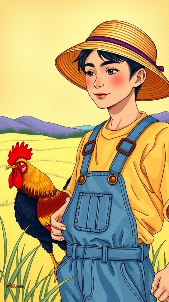Ayam Cerdas dan Si Petani Panik