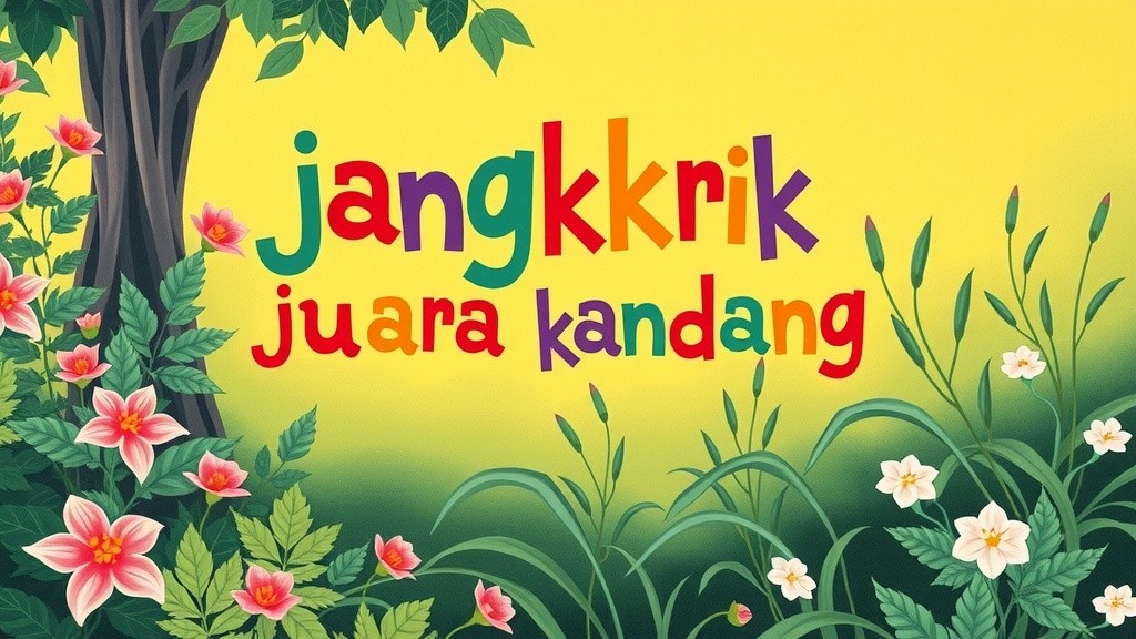 Joni Si Jangkrik Juara: Cerita Lucu Tentang Suara dan Keberanian