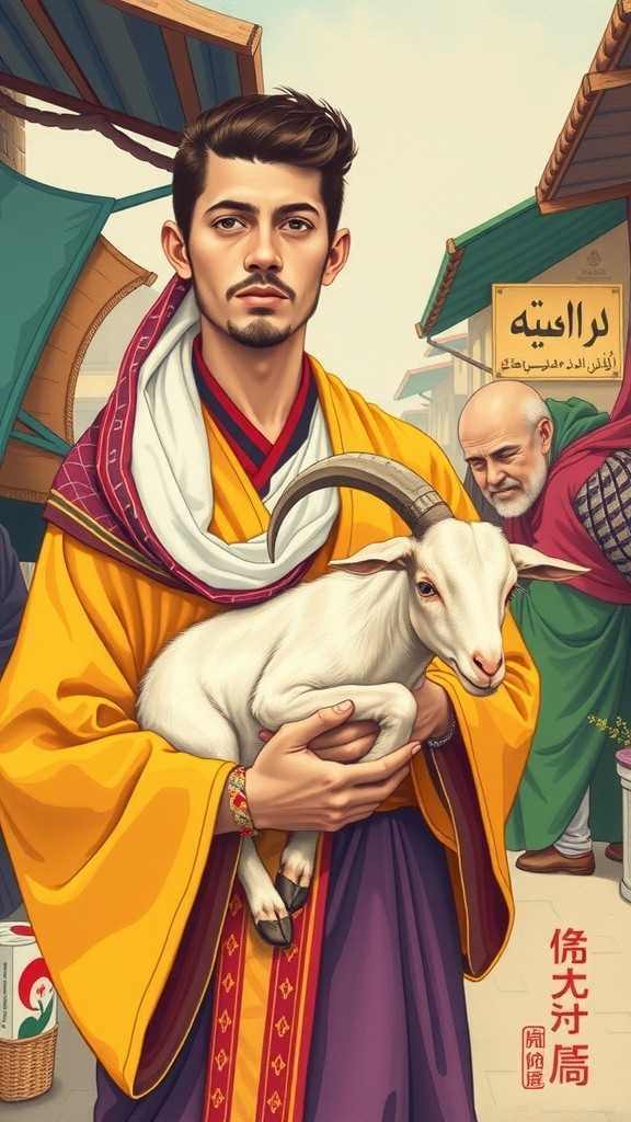 Kreativitas Pria Arab dan Kambingnya