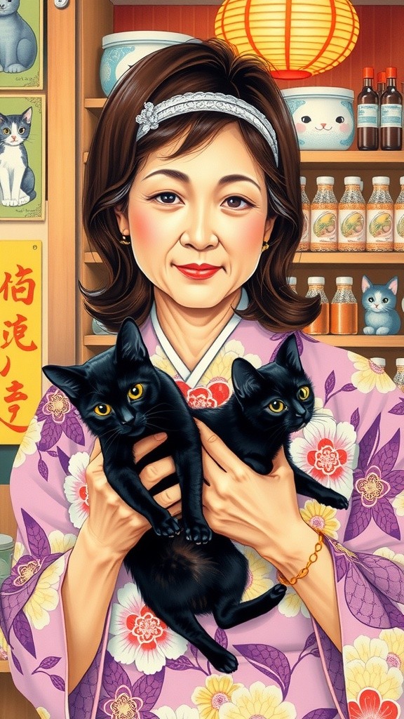 Kucing Hitam Penakut: Cerita Nenek dan Misteri Tangisan