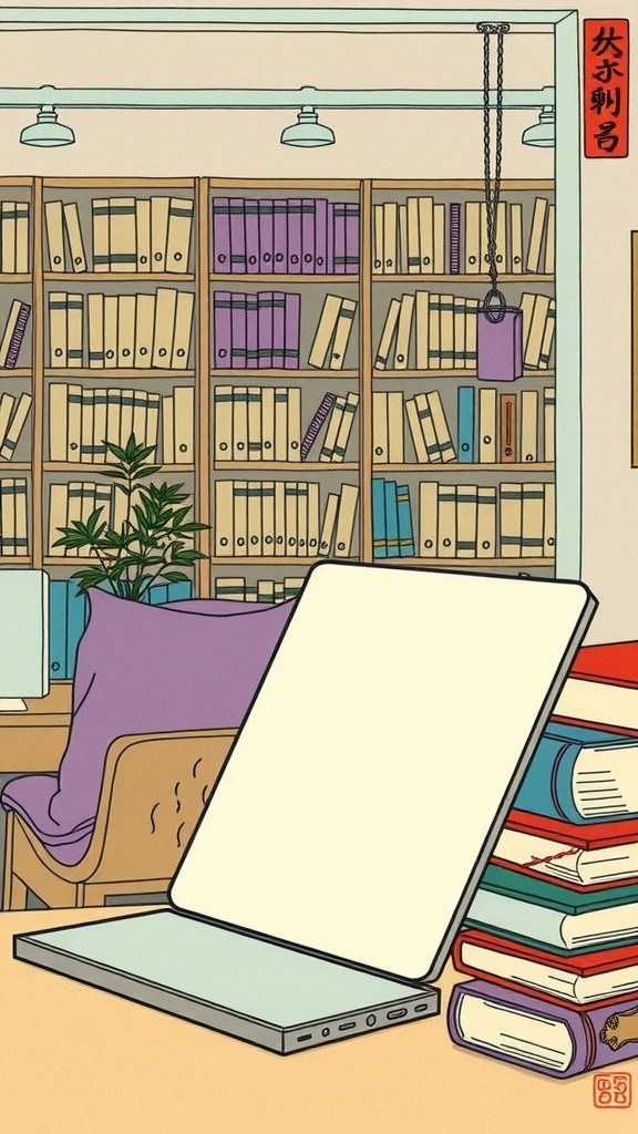 Pertemuan Tak Terduga di Perpustakaan