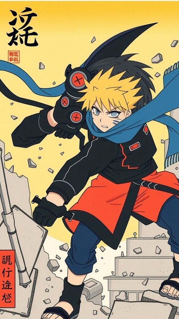 Boruto vs. Kawaki: Pertarungan di Reruntuhan Konoha