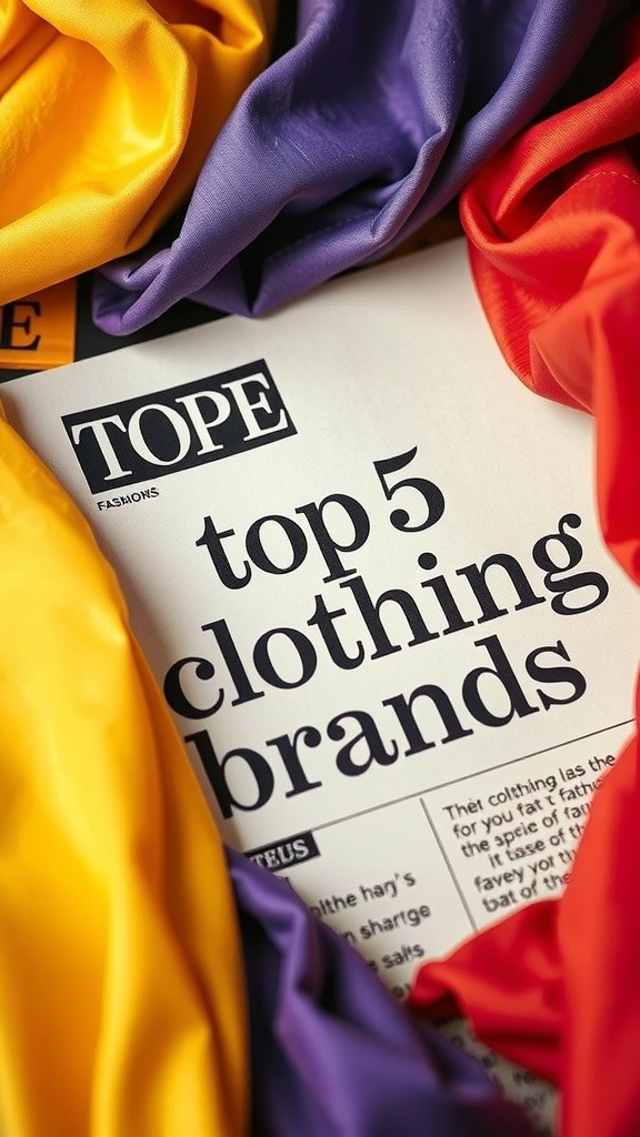 Top 5 Fashion Brands in 60 Seconds!
