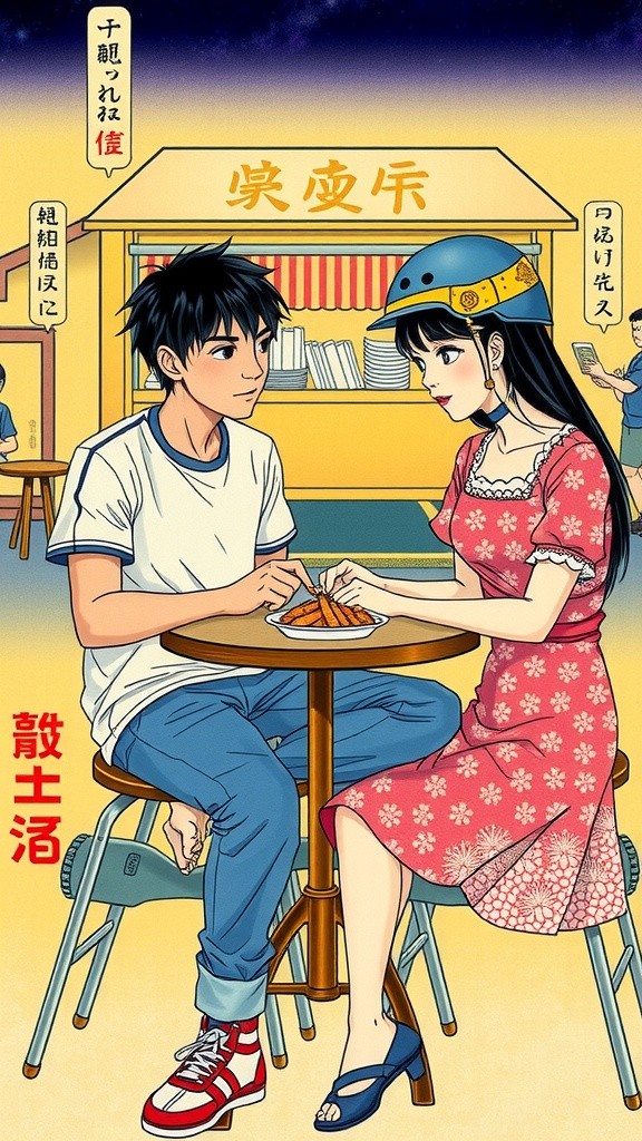 Cinta Hemat: Satu Es Teh, Dua Sedotan
