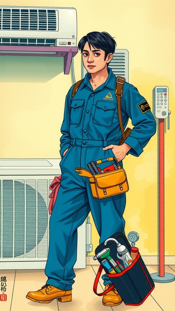 Proses Service AC Ala DIRHAMCHILLWORKS!