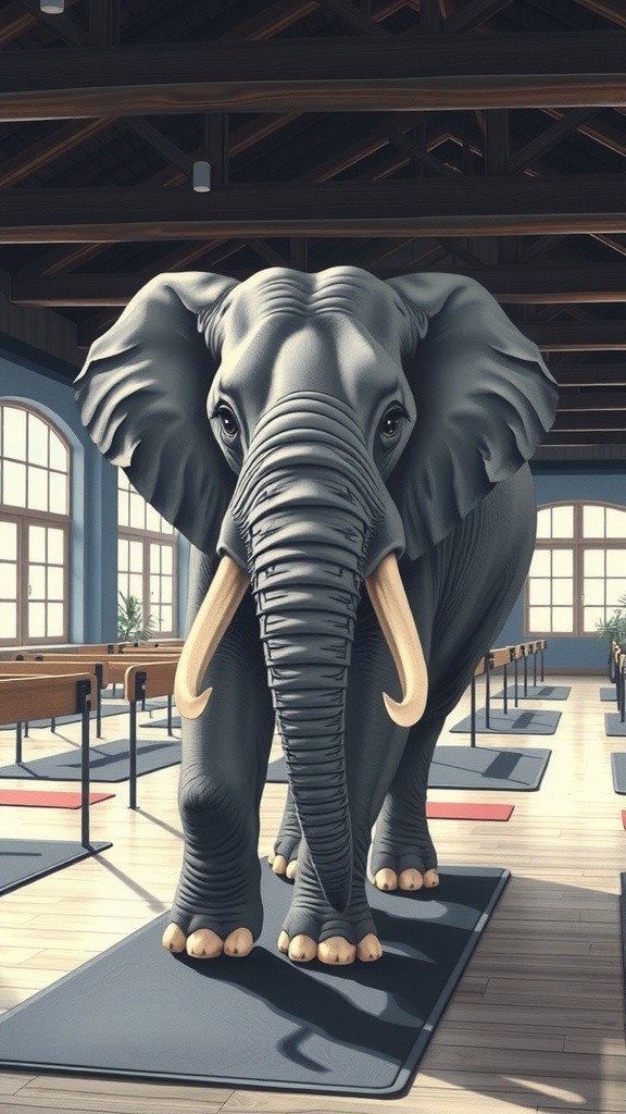 Gajah Yoga: Dari Stres ke Elegan
