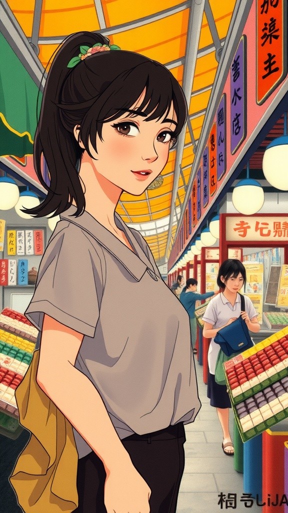 Tika's Memorable Market Day