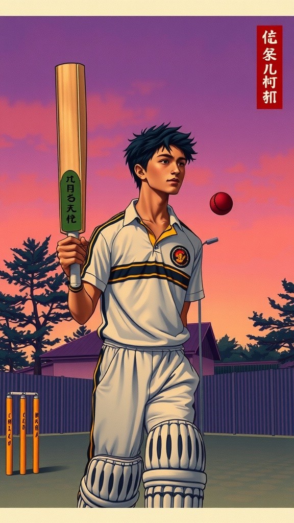 The Cricketing Legend's Secret