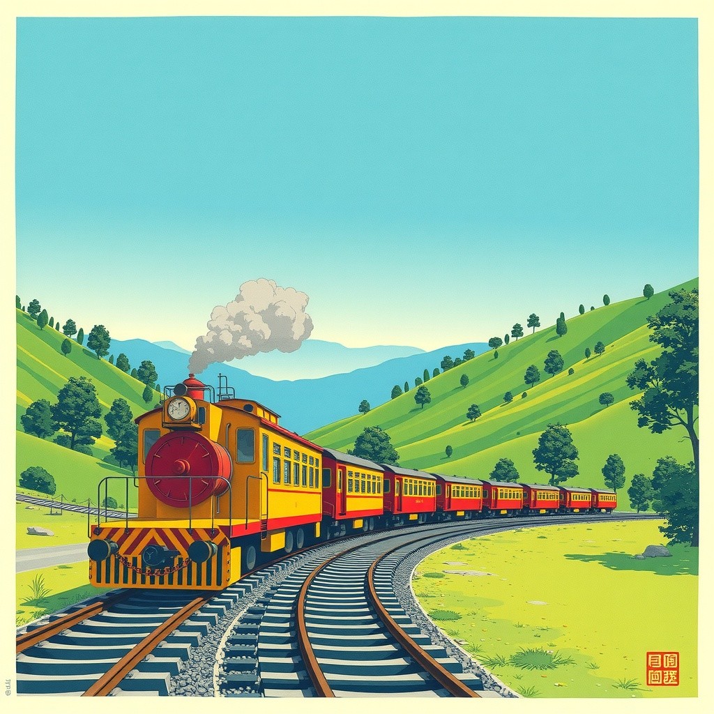 Scenic Journey on the Kangra Valley Toy Train