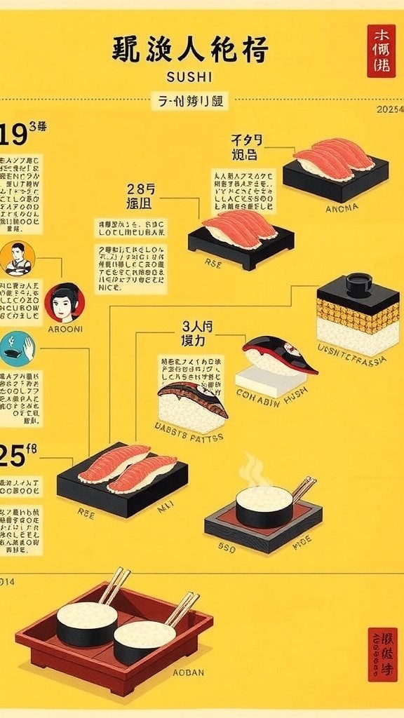 Perjalanan Sushi Menjadi Makanan Ikonik