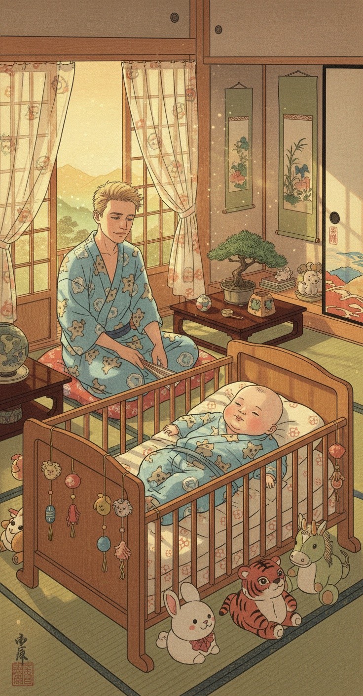 Keceriaan Bayi di Pagi Hari
