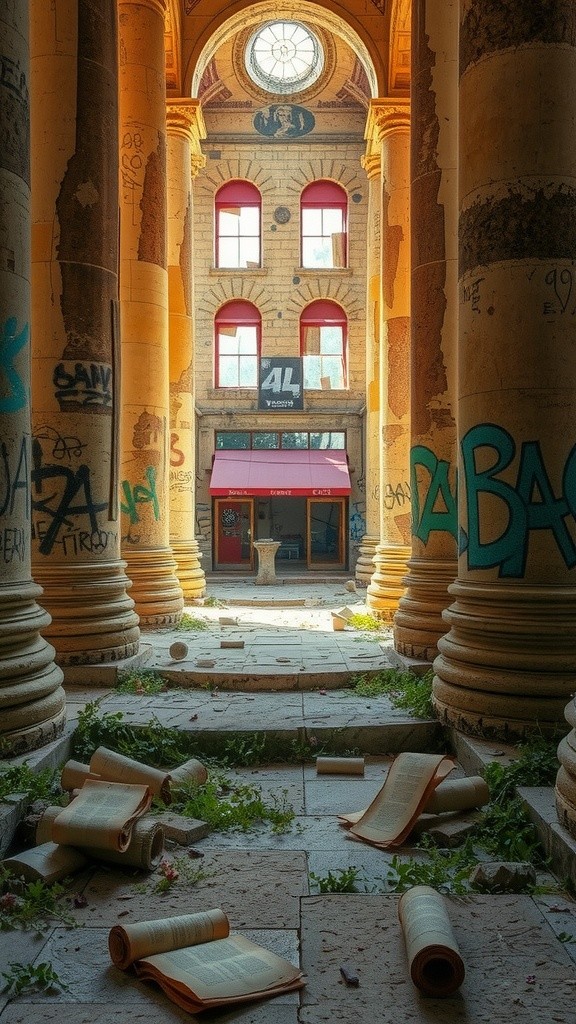 Bayang-Bayang di Perpustakaan Alexandria