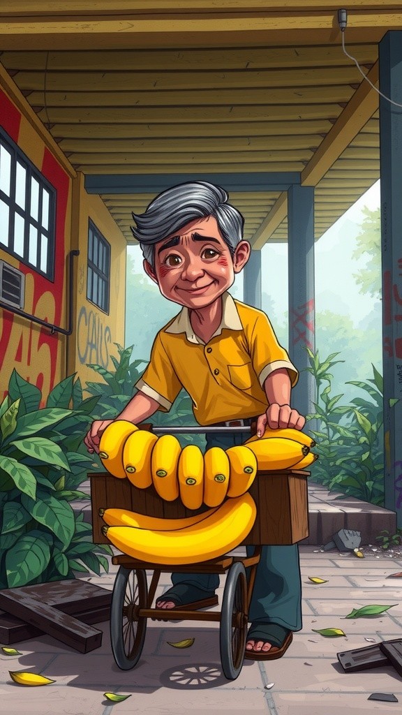 Kepandaian Penjual Pisang