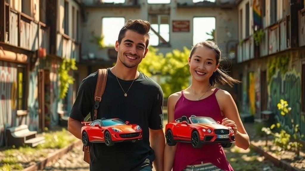 Mencari Berkah: Petualangan Dino dan Clara Mencari Hot Wheels Langka