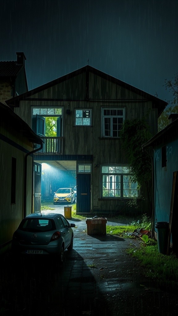 Ketukan Misterius di Malam Hujan