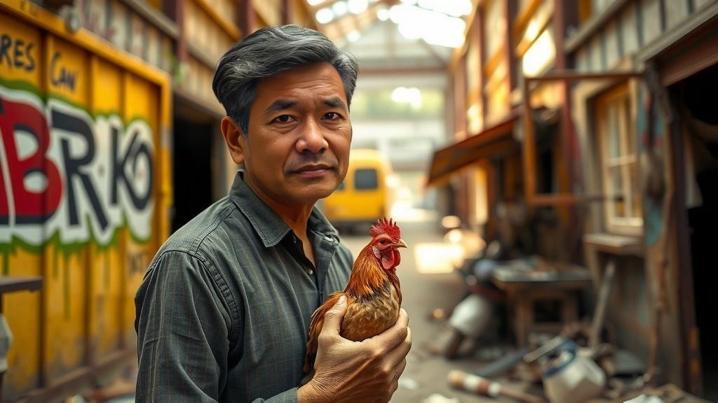 Ayam Jago dan Kebiasaan Pagi Pak Karto