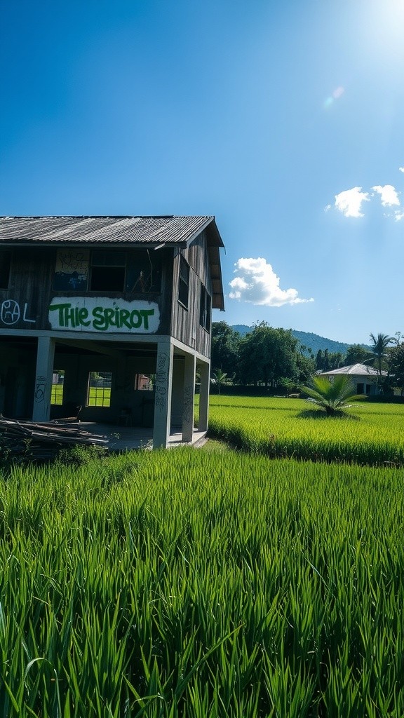 Bermain di Sawah