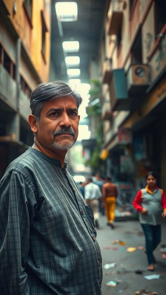गाँव का आदमी और बड़े शहर की भूलभुलैया