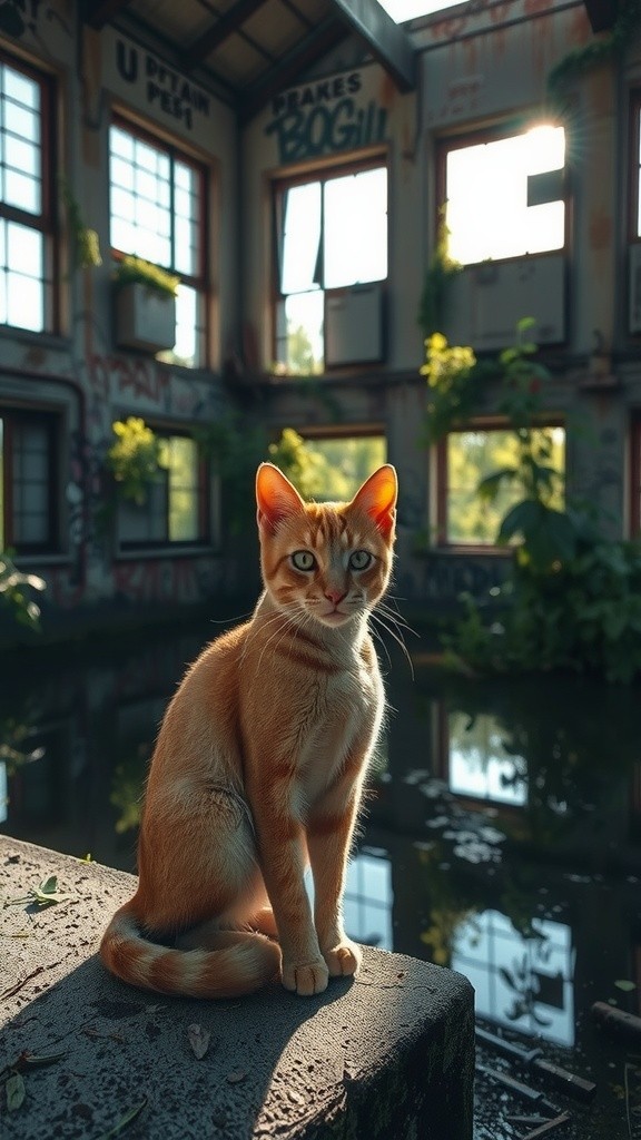 Kucing Berbagi: Kebahagiaan dalam Kesederhanaan