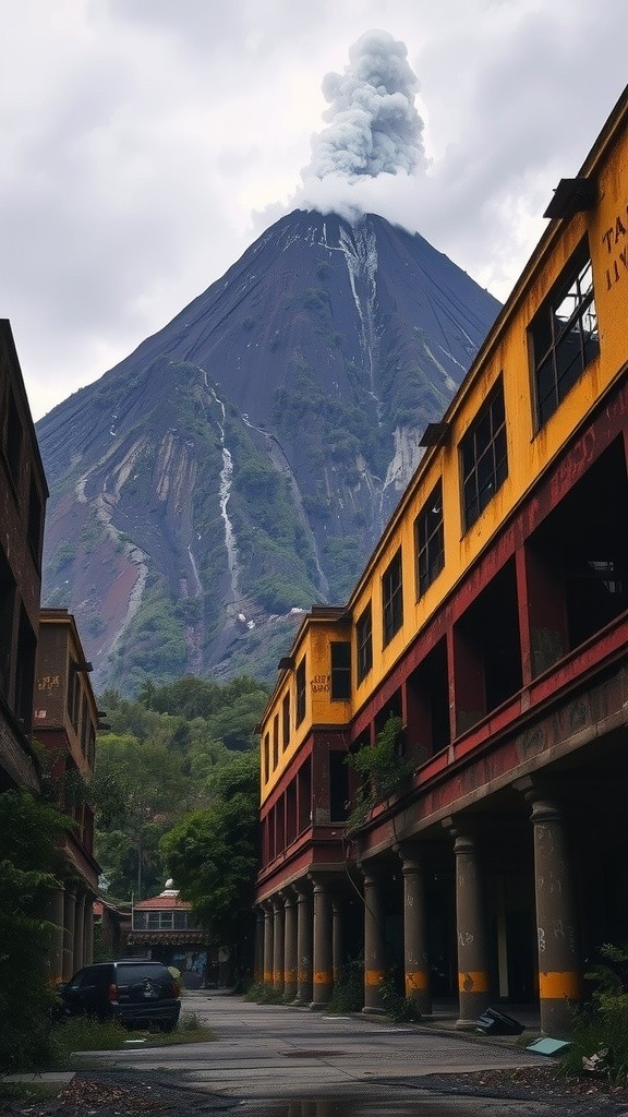 Naga Penjaga Gunung Berapi