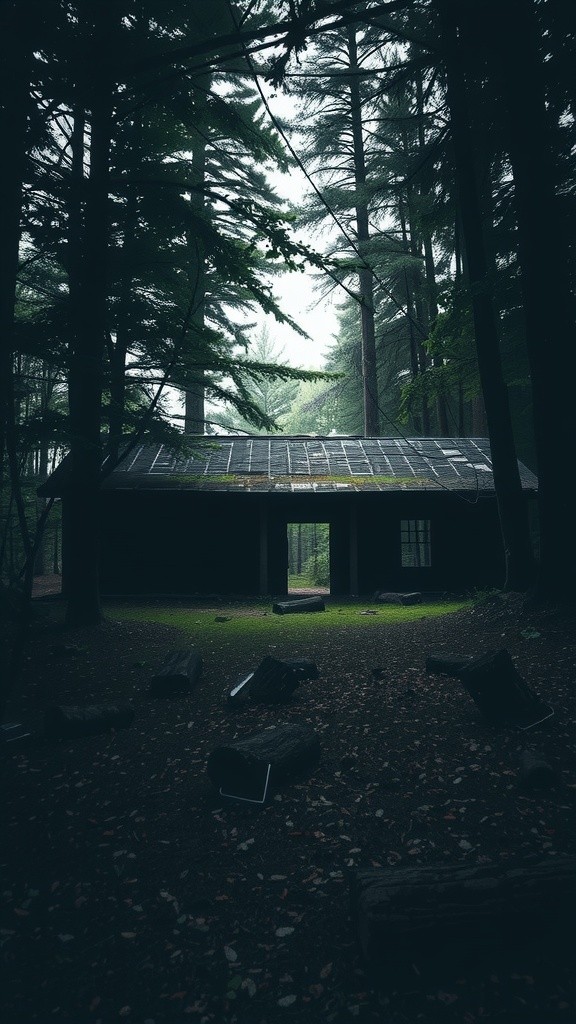 The Haunted Cabin in the Woods