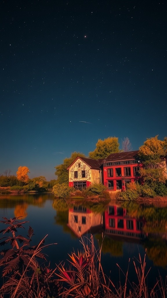Keajaiban Malam yang Tenang di Tepi Danau