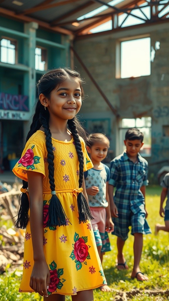 गाँव की रंगीन कहानी