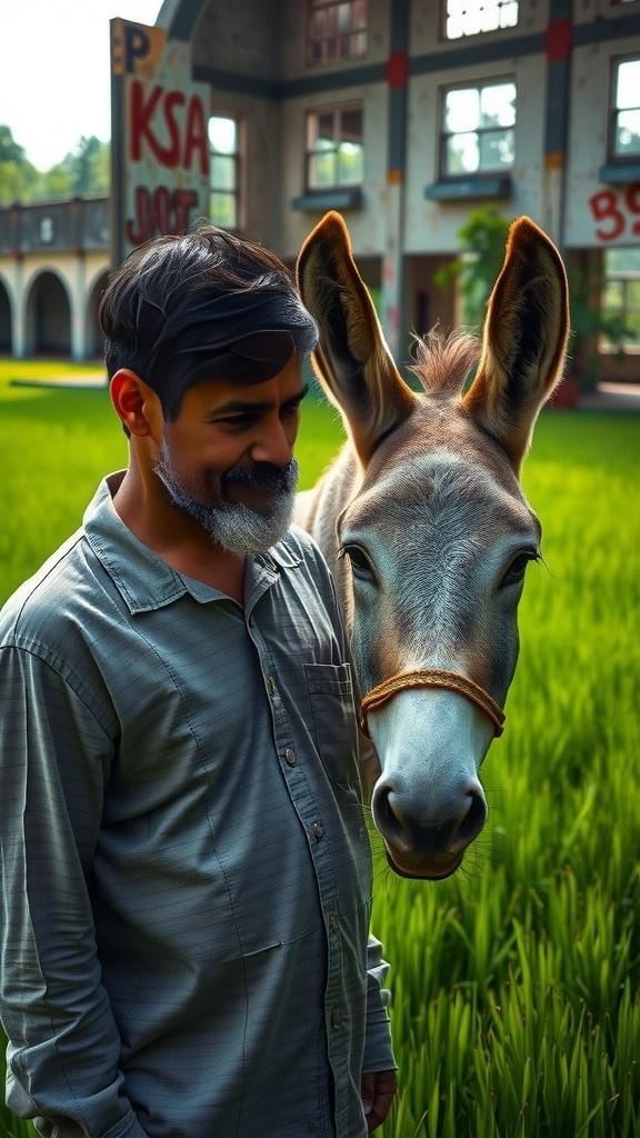 গাধার ভালোবাসা: ধোপার শিক্ষা