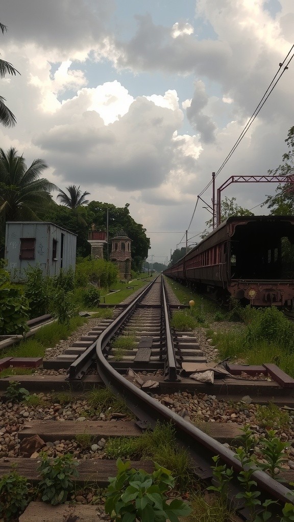 खौफनाक रेलवे ट्रैक