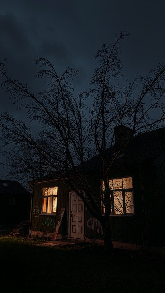 Ketukan Misterius di Malam Horor