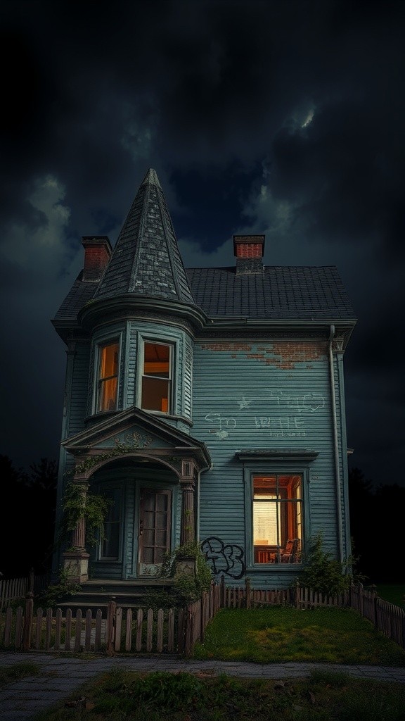 Malam di Rumah Berhantu