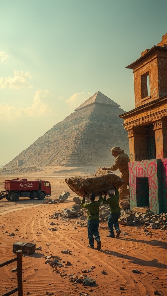 Keajaiban Piramida Giza: Keahlian Arsitektur Mesir Kuno