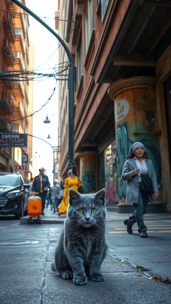 Abu si Kucing Abu dan Kebaikan di Tengah Kesepian
