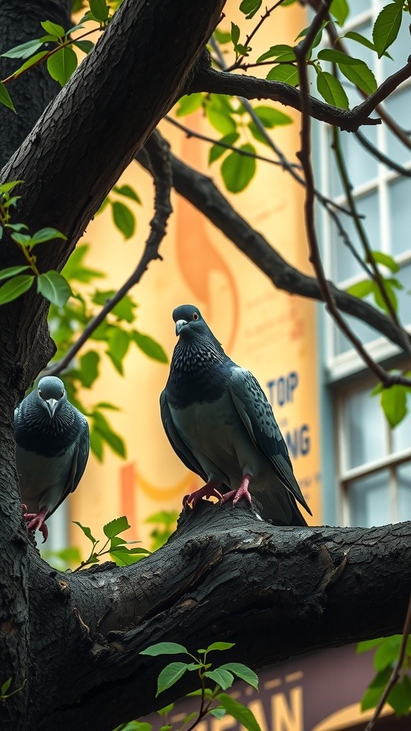 एकता का बल: कबूतरों की कहानी