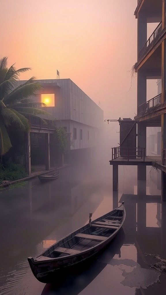 Perahu Arwah di Sungai Indragiri