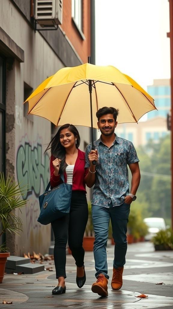 बारिश में गहराती बातें