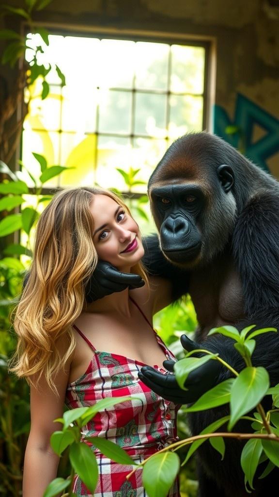 Gorilla Hair-Pulling Drama Unleashed!