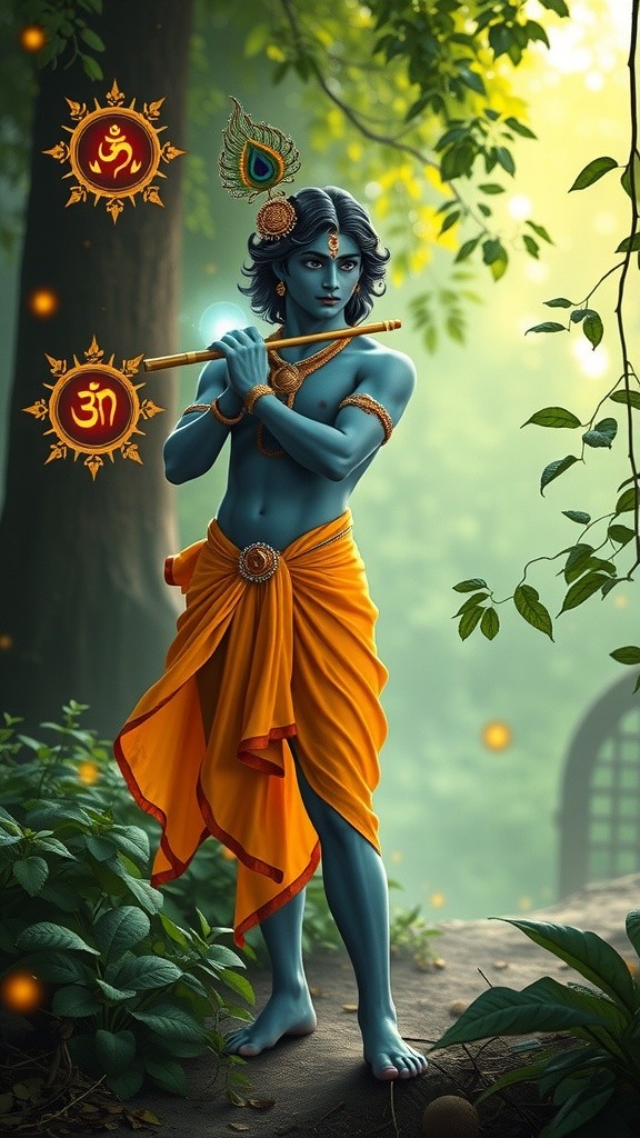 भगवान श्रीकृष्ण: प्रेम, करुणा और धर्म के प्रतीक