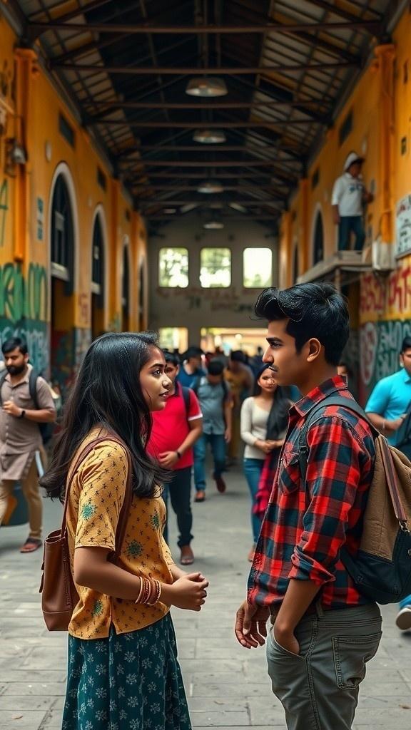 दोस्ती से मोहब्बत तक: राधा और अर्जुन की कहानी